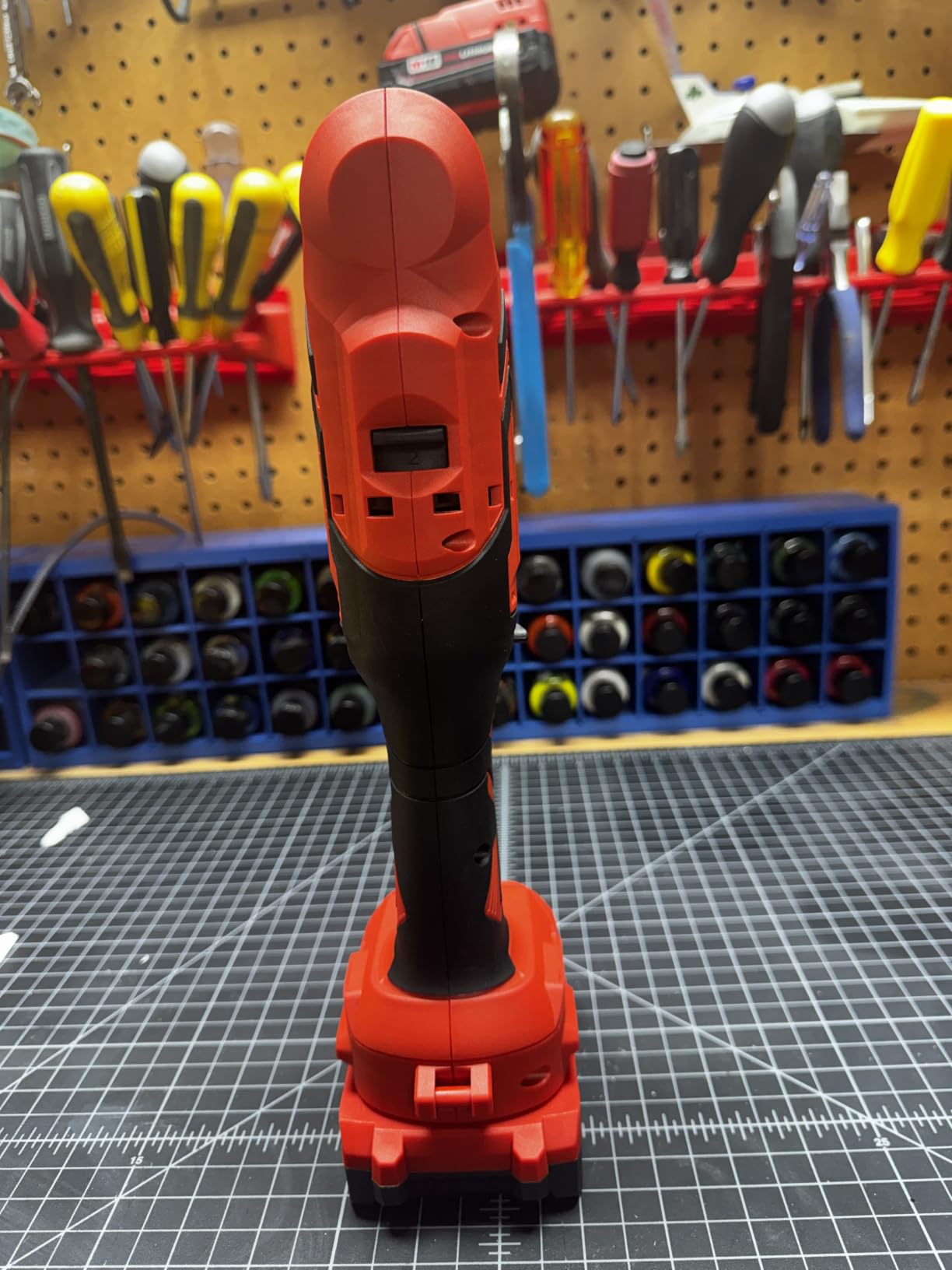 Alloyman 20V Brushless Right Angle Drill with 2 * 2.0Ah Battery & Charger, 3/8