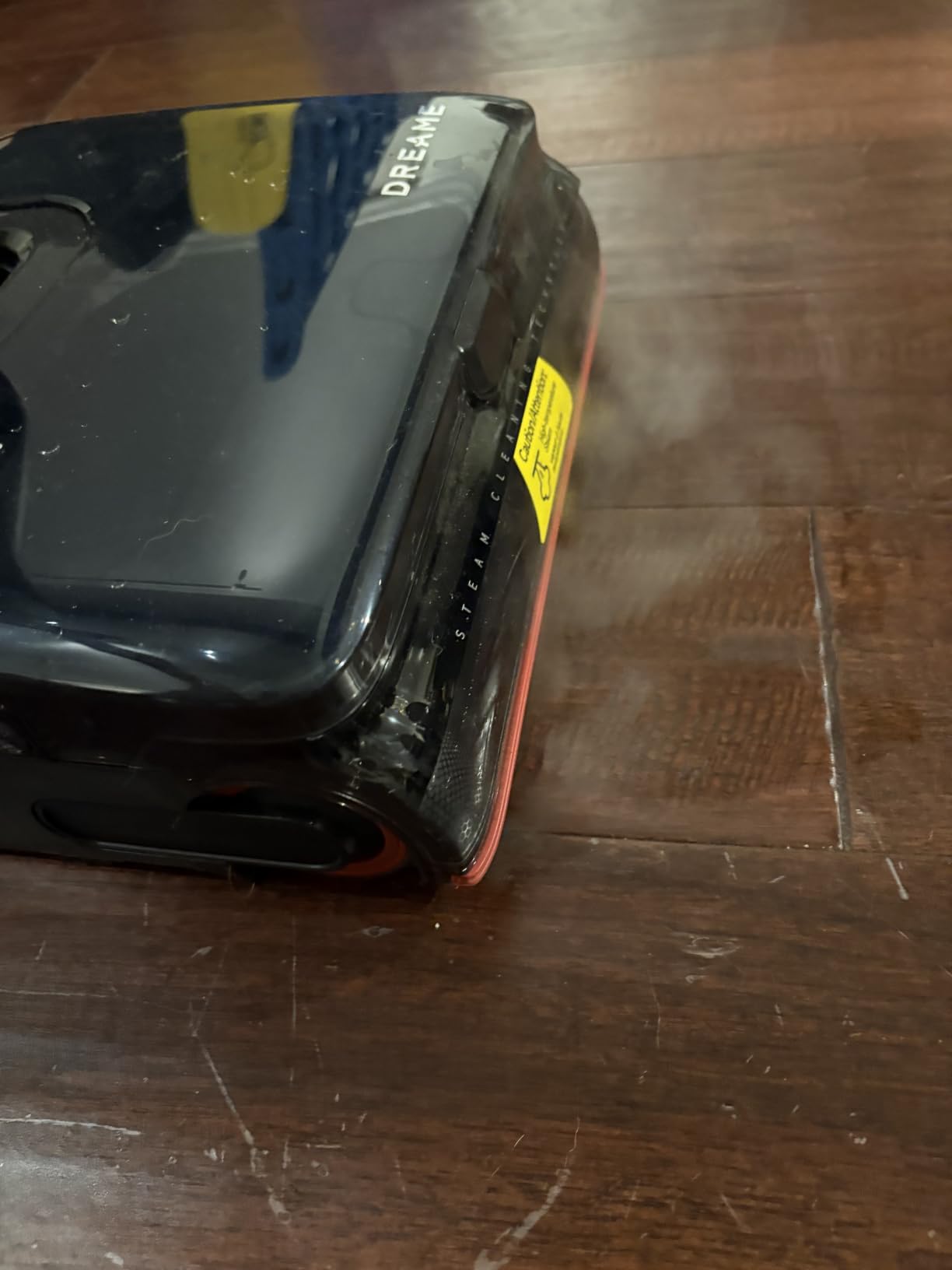 DREAME Aero Pro Steam Wet Dry Vacuum Mop, 392℉ Steam Cleaning, 28kPa Suction, 3.88in Ultra-Slim Vacuum Mop Combo, 0 Hair Tangle for Pet Owner, Heated Brush Wash, Hot Air Drying, Up to 70min Runtime customer photo 2