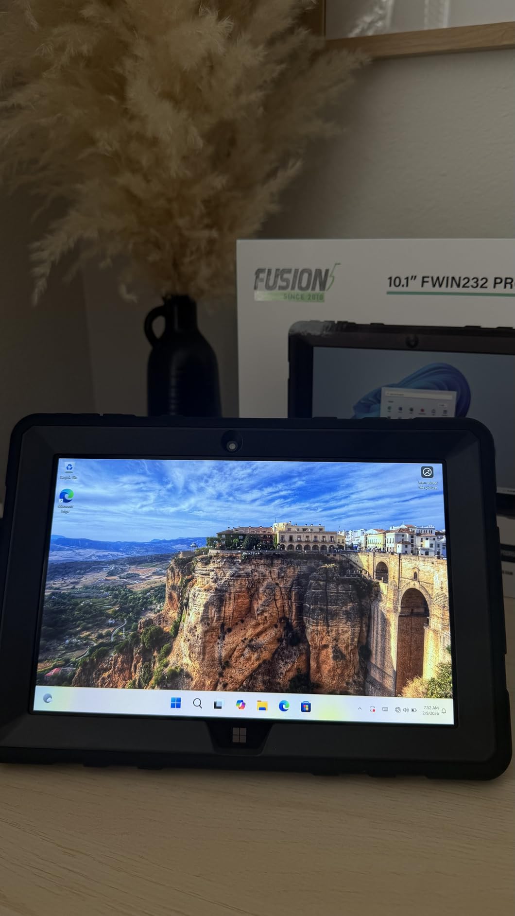 Fusion5 Built in USA 10.1” Windows 11 Professional Rugged Tablet PC - 12GB RAM, 256GB SSD, Intel 13th Gen, Full HD Windows Tablet Computer, HDMI, USB C - 2 Year Full Warranty with Accidental Damage customer photo 2