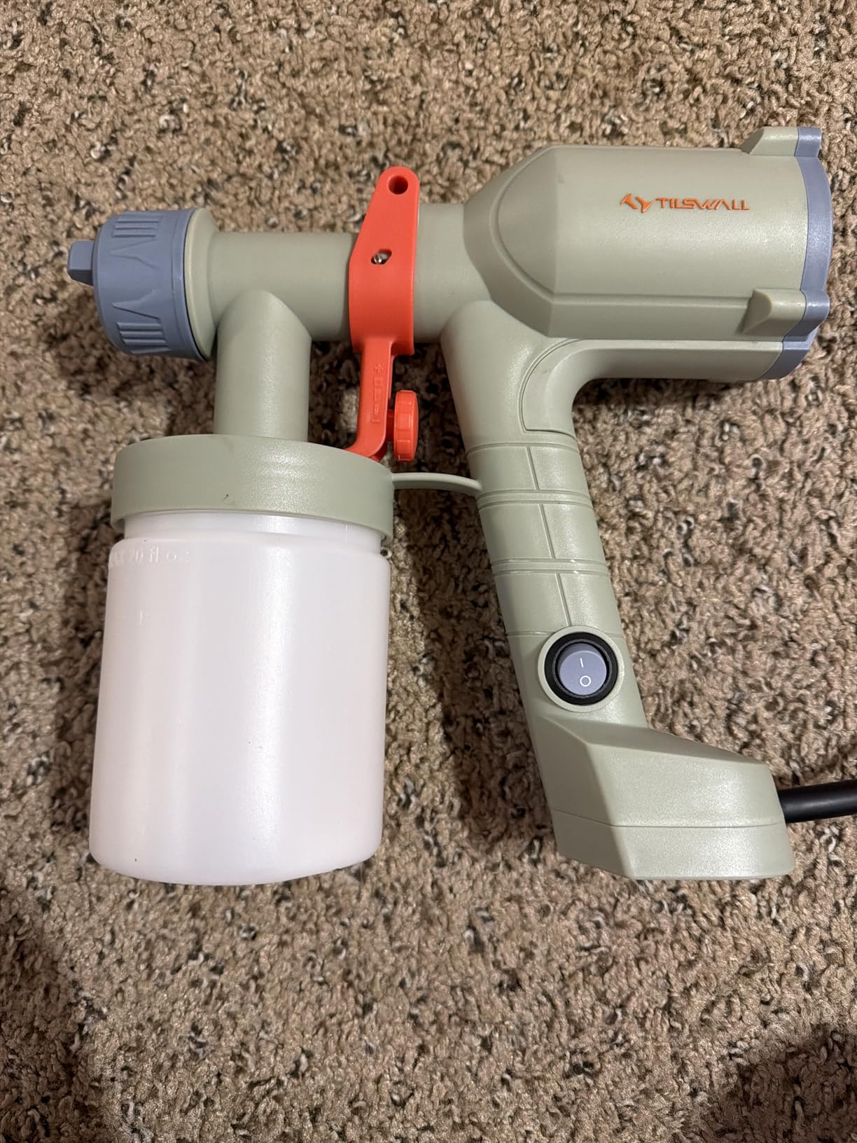 Tilswall Paint Sprayer Dreamer400 Ultra-Light Spray Gun for Painting Blue customer photo 2