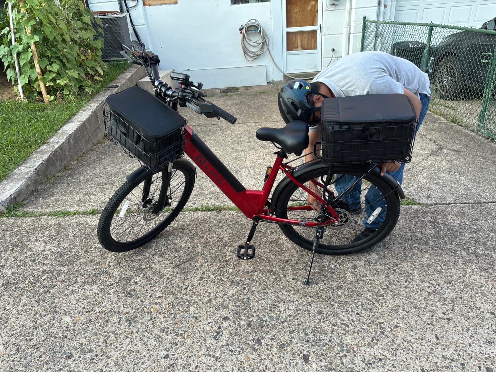 Qlife Cityone 2.0/Cityone Plus Electric Bike for Adults-1200W Peak Motor customer photo 2