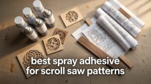 best spray adhesive for scroll saw patterns