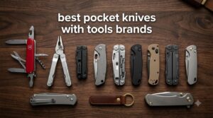 best pocket knives with tools brands