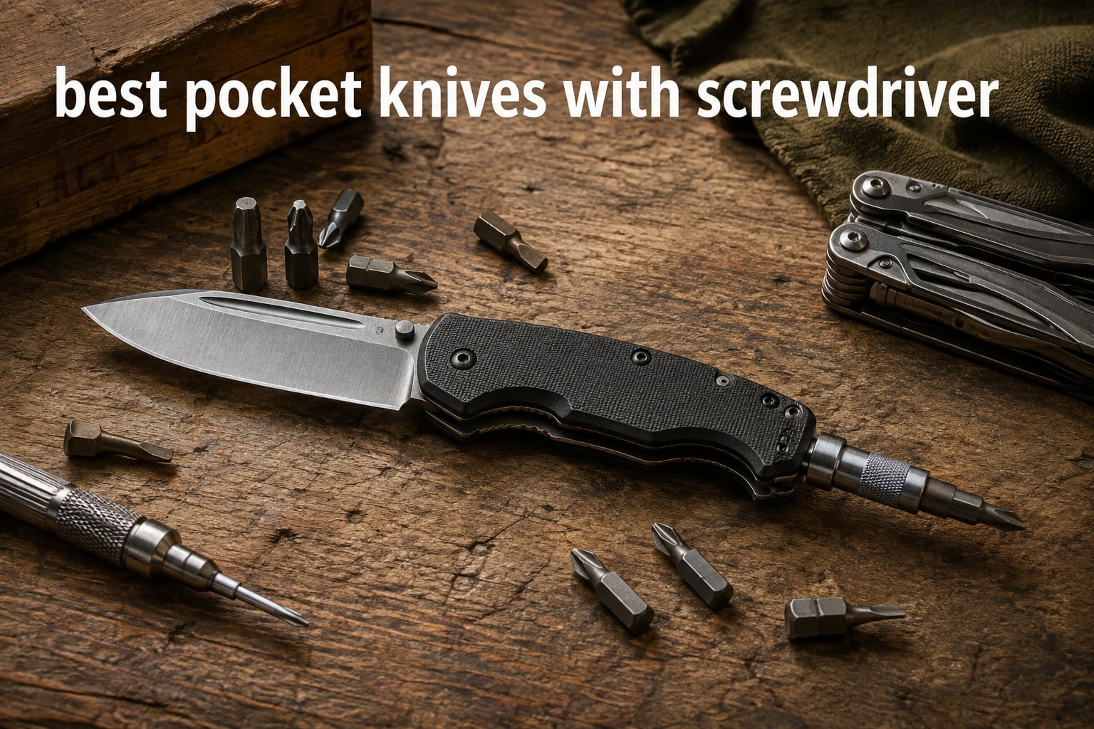 best pocket knives with screwdriver
