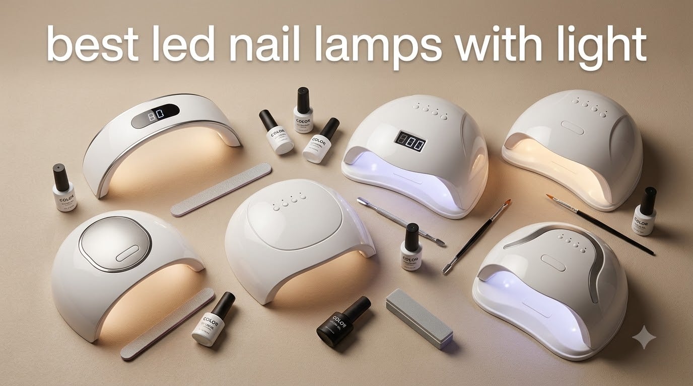 best led nail lamps with light