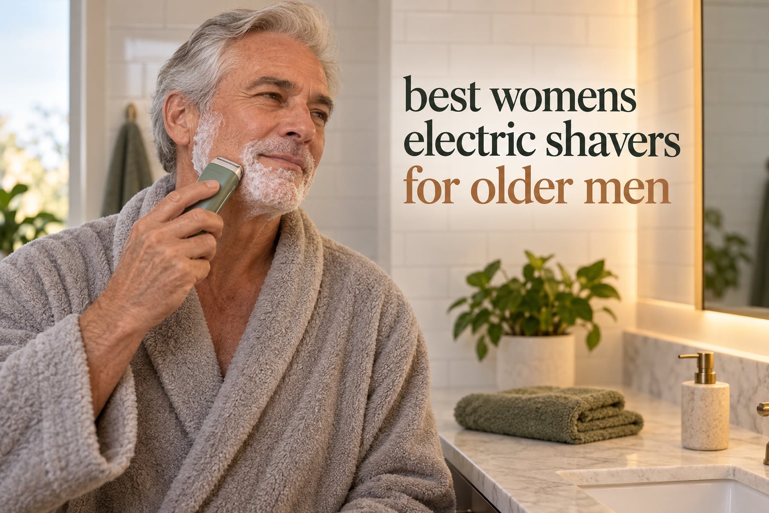 best womens electric shavers for older men