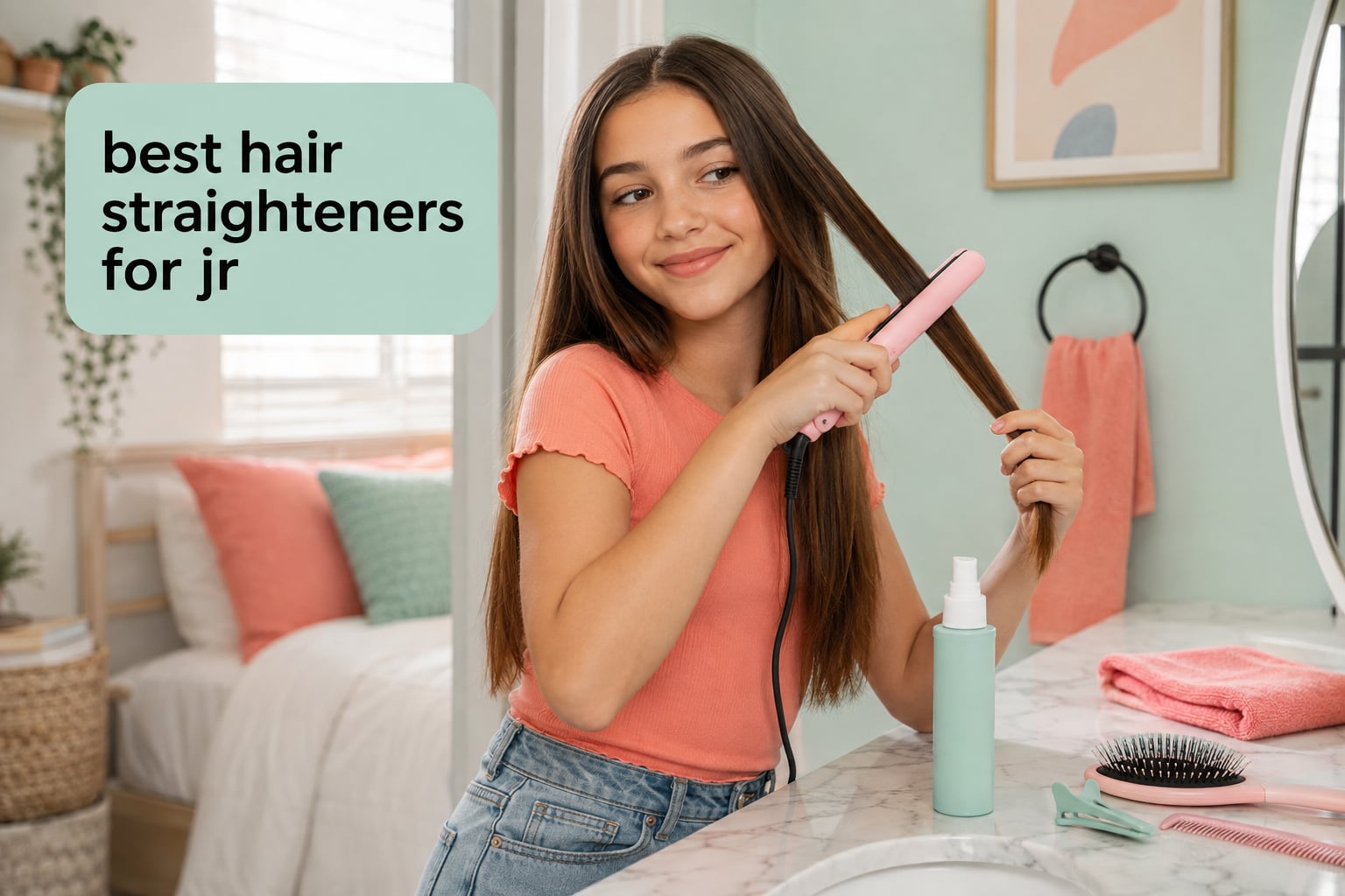 best hair straighteners for jr