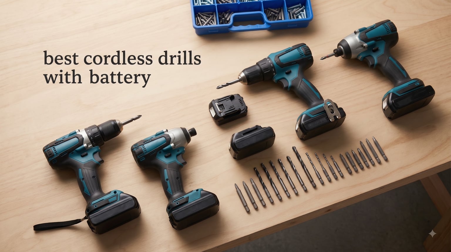 best cordless drills with battery