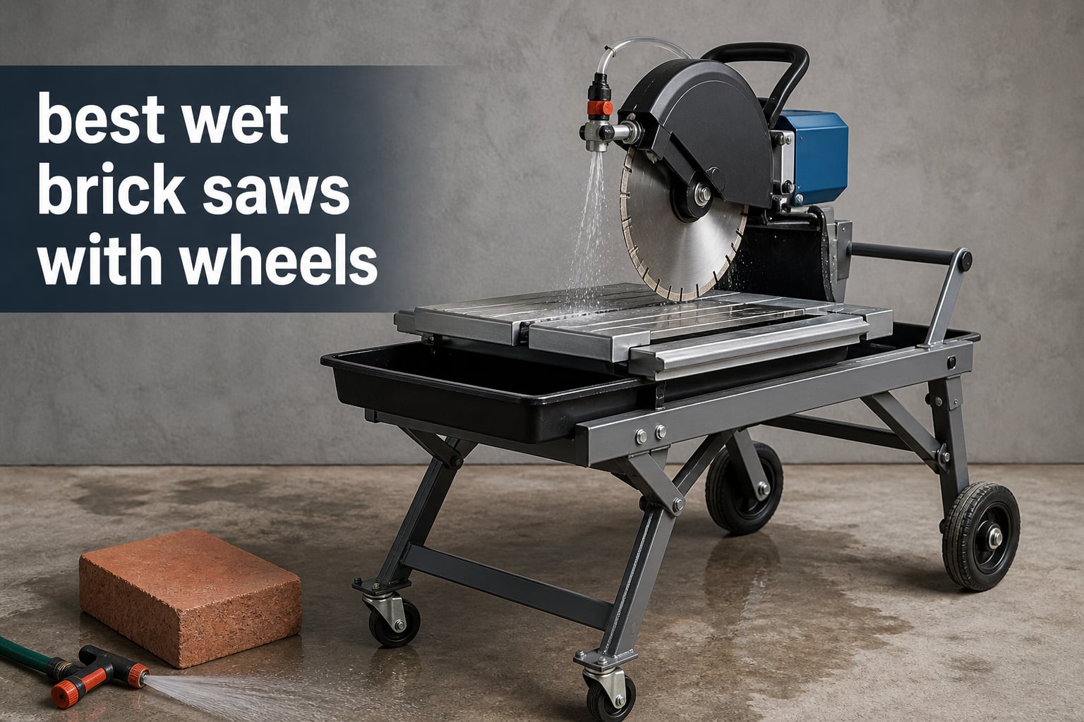 best wet brick saws with wheels