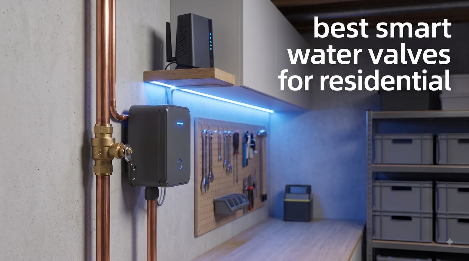 best smart water valves for residential