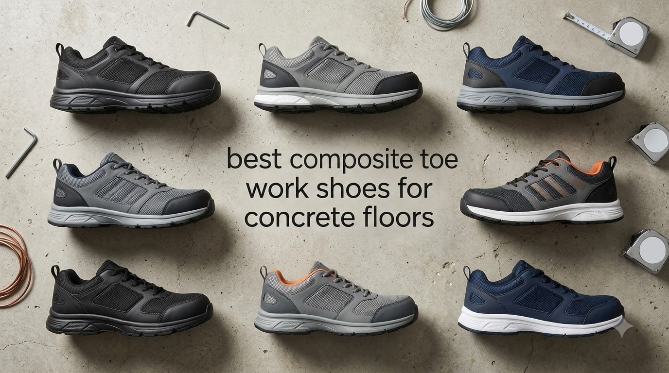 best composite toe work shoes for concrete floors