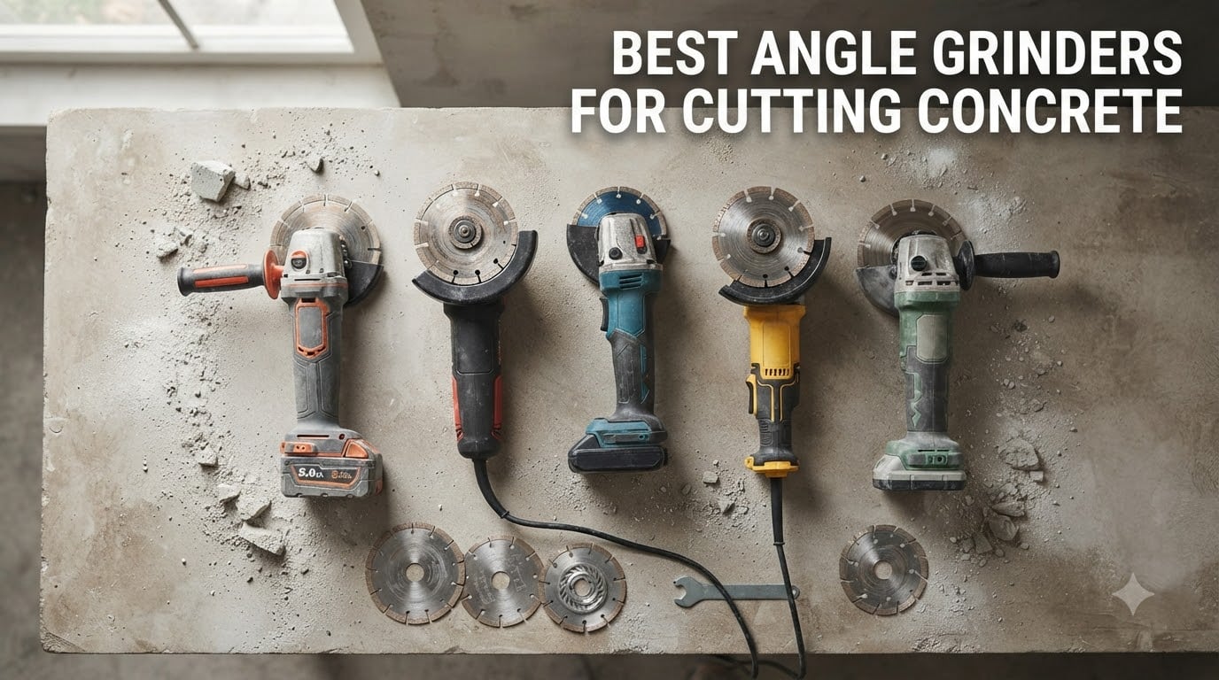 best angle grinders for cutting concrete