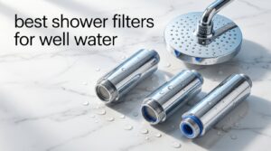 best shower filters for well water