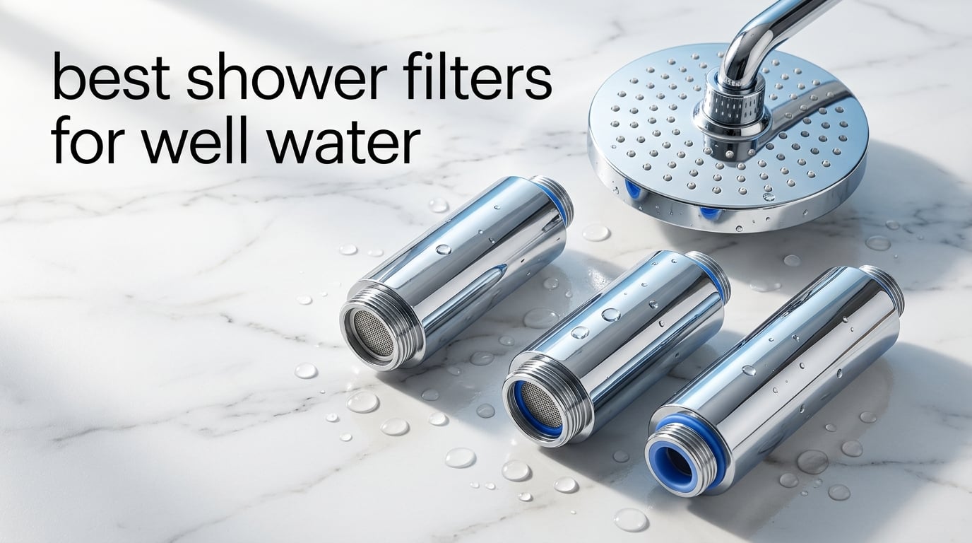 best shower filters for well water