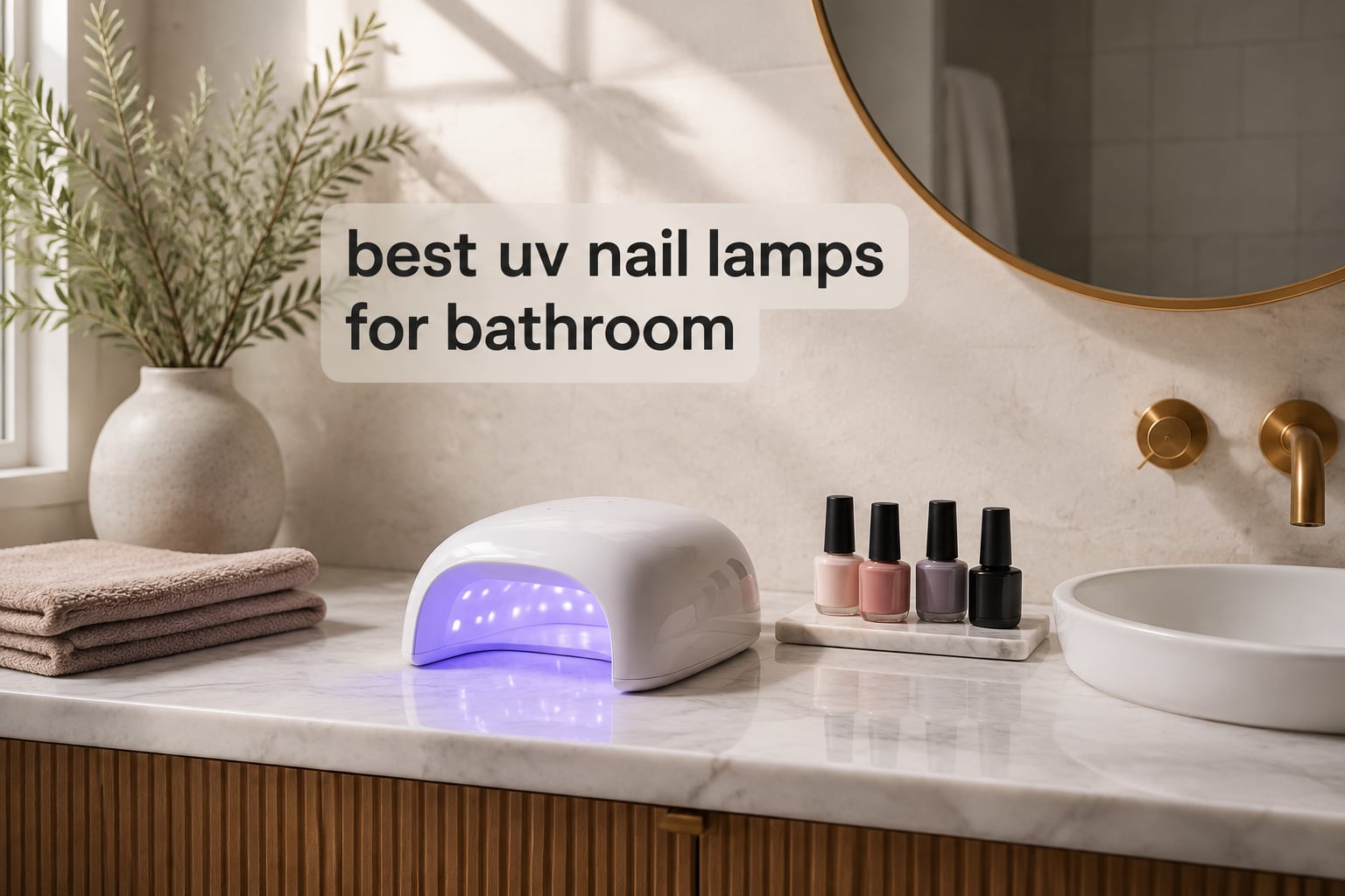 best uv nail lamps for bathroom