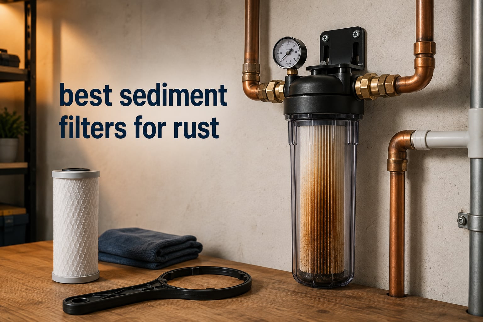 best sediment filters for rust