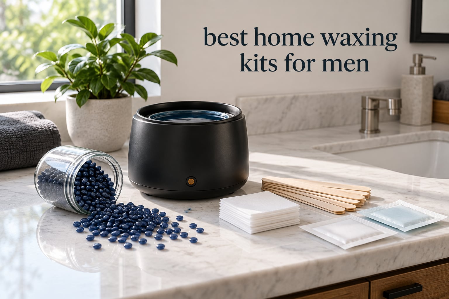 best home waxing kits for men