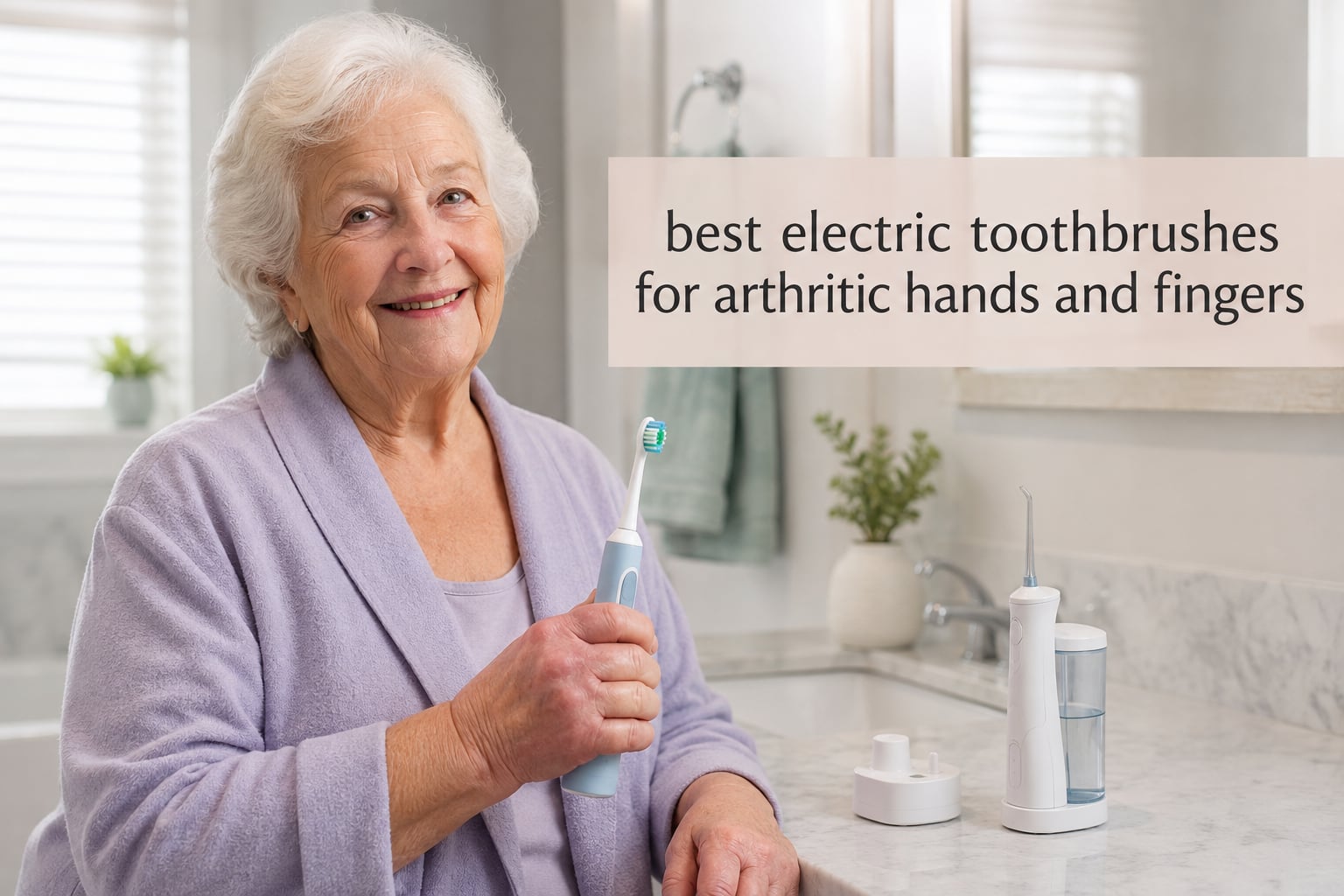best electric toothbrushes for arthritic hands and fingers