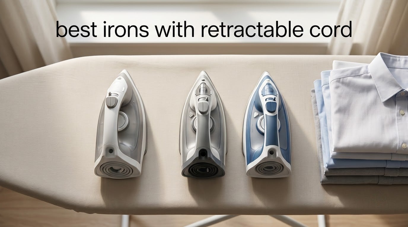 best irons with retractable cord