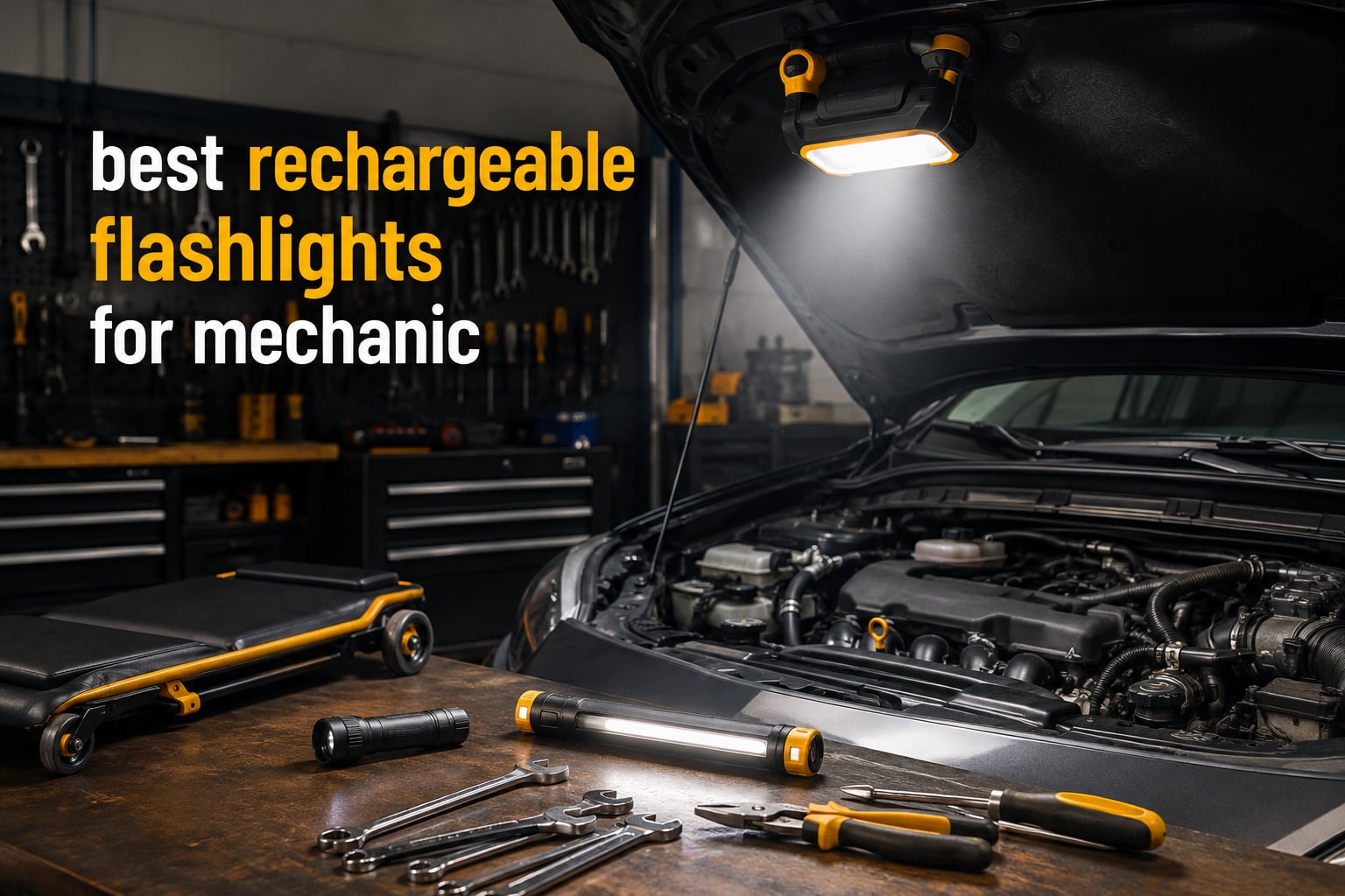 best rechargeable flashlights for mechanic