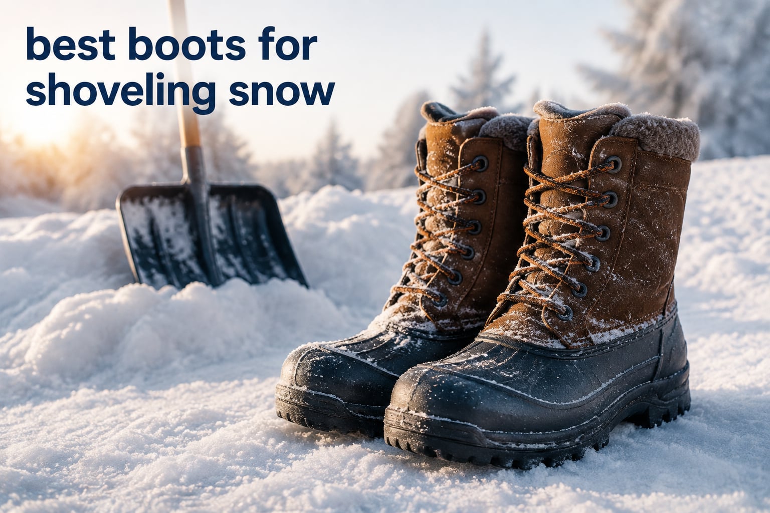 best boots for shoveling snow