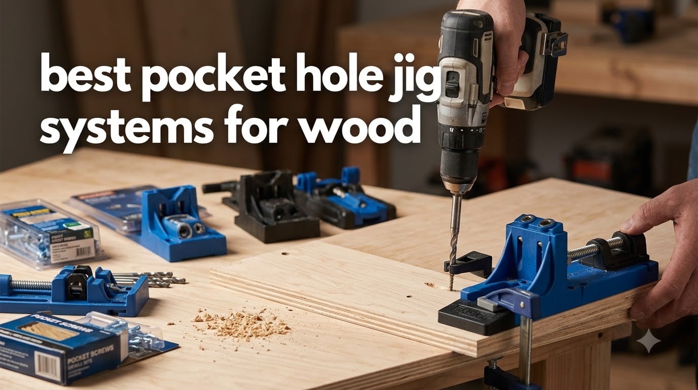 best pocket hole jig systems for wood