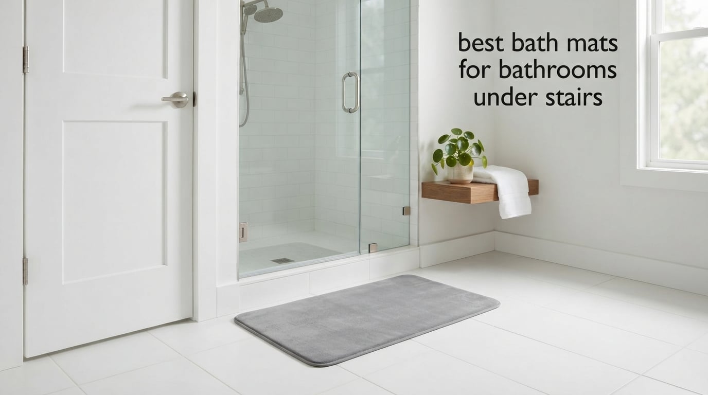 best bath mats for bathrooms under stairs