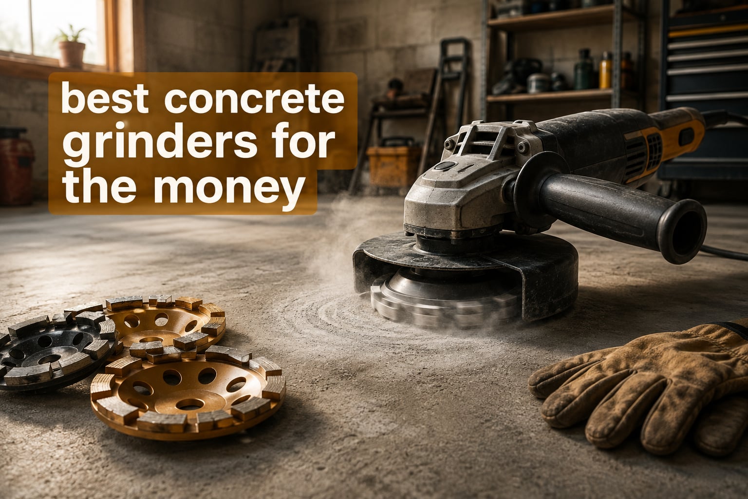 best concrete grinders for the money