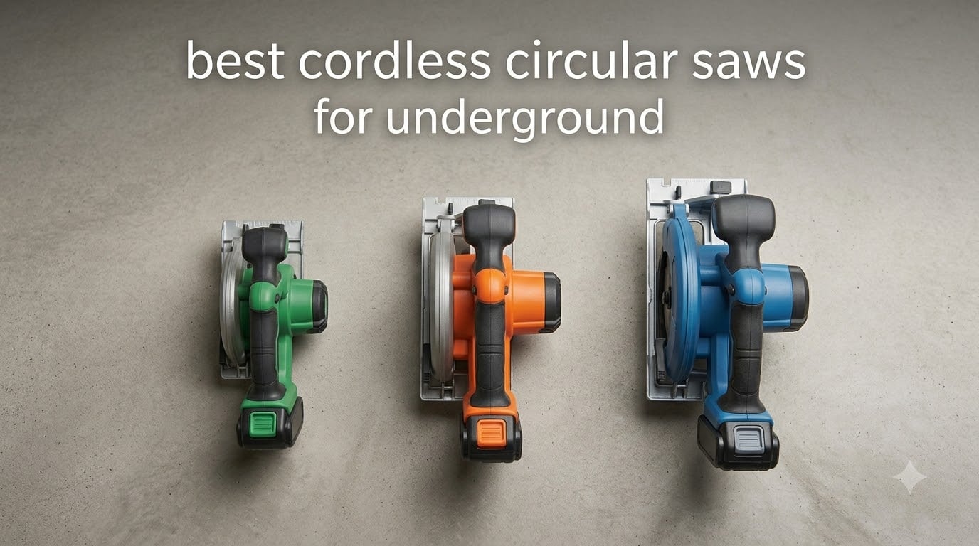 best cordless circular saws for underground
