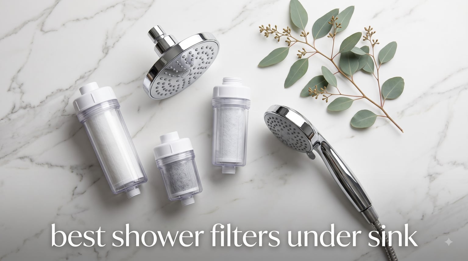 best shower filters under sink