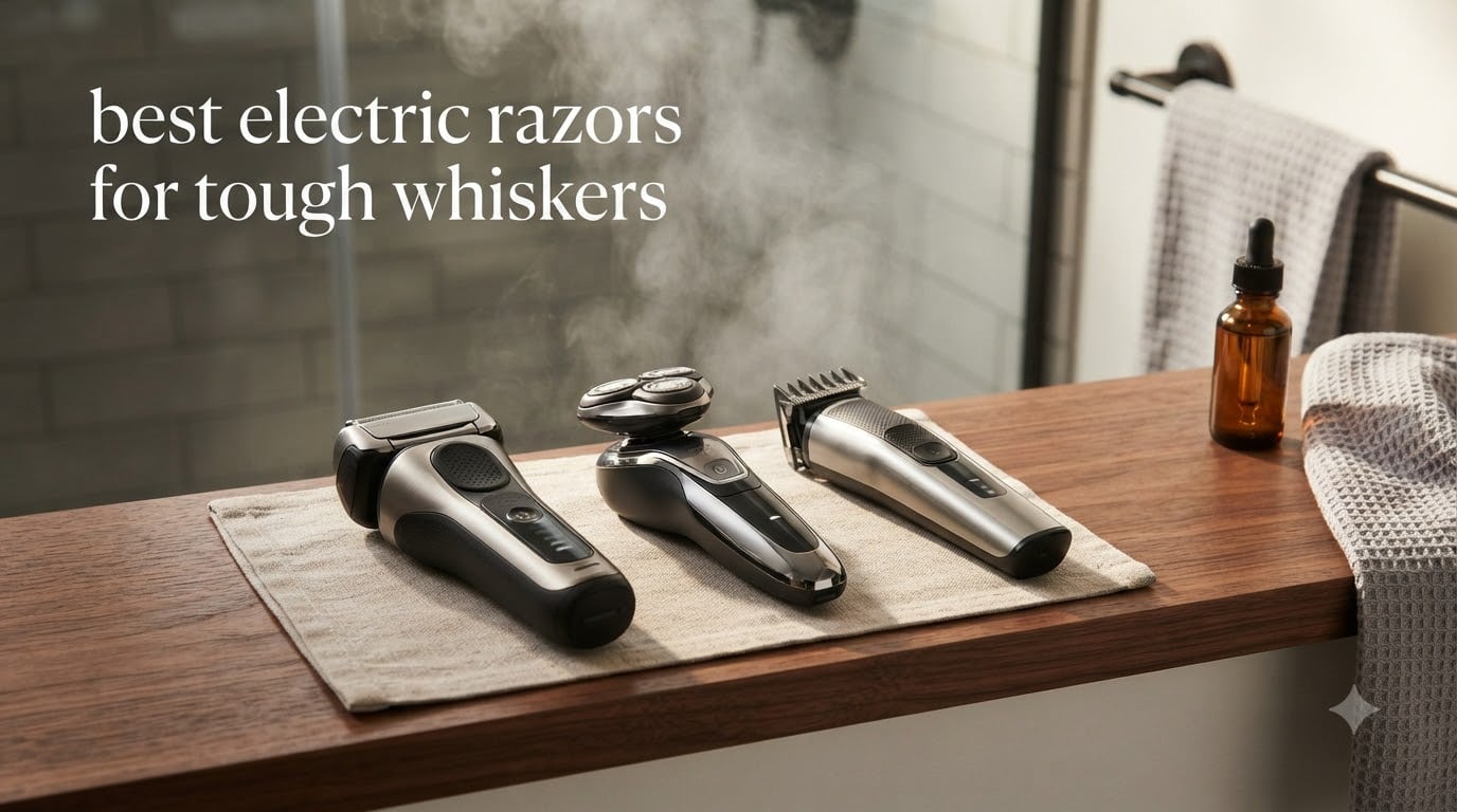 best electric razors for tough whiskers
