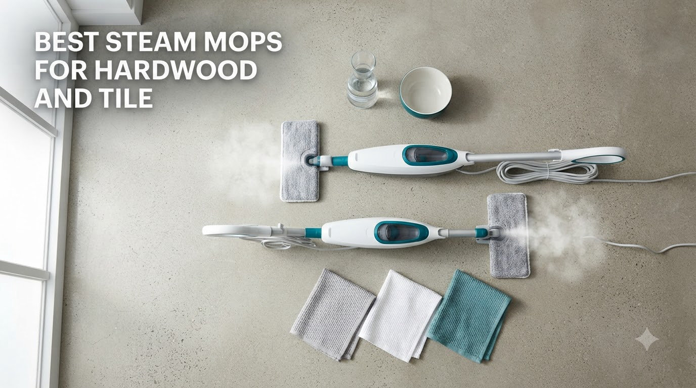 best steam mops for hardwood and tile