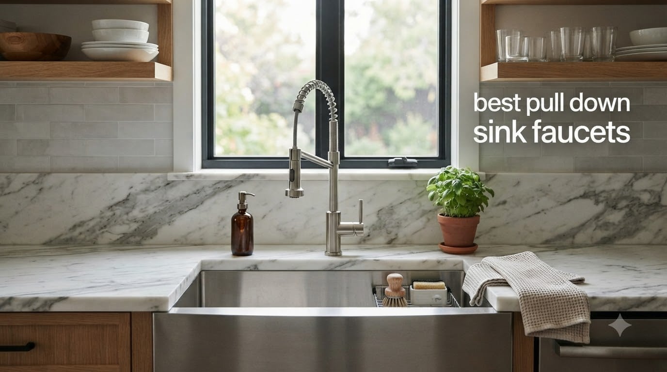 best pull down sink faucets