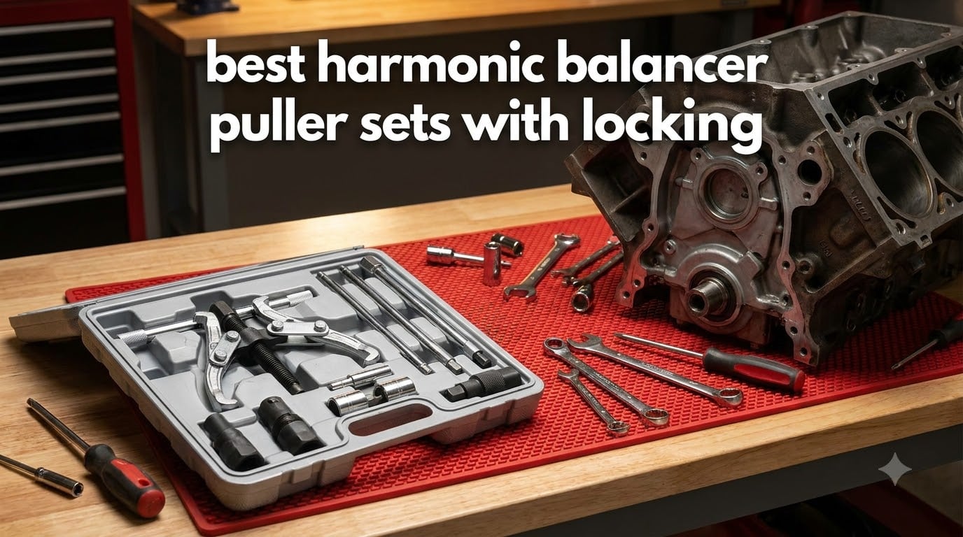 best harmonic balancer puller sets with locking