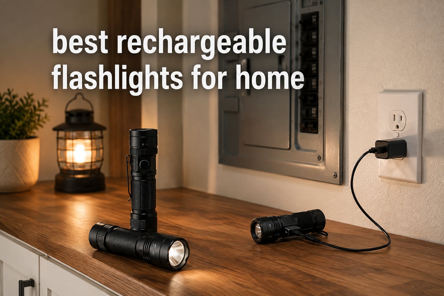 best rechargeable flashlights for home