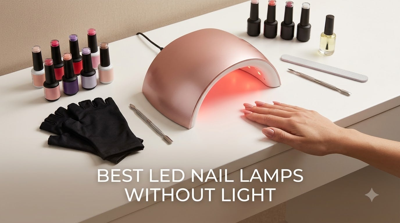 best led nail lamps without light