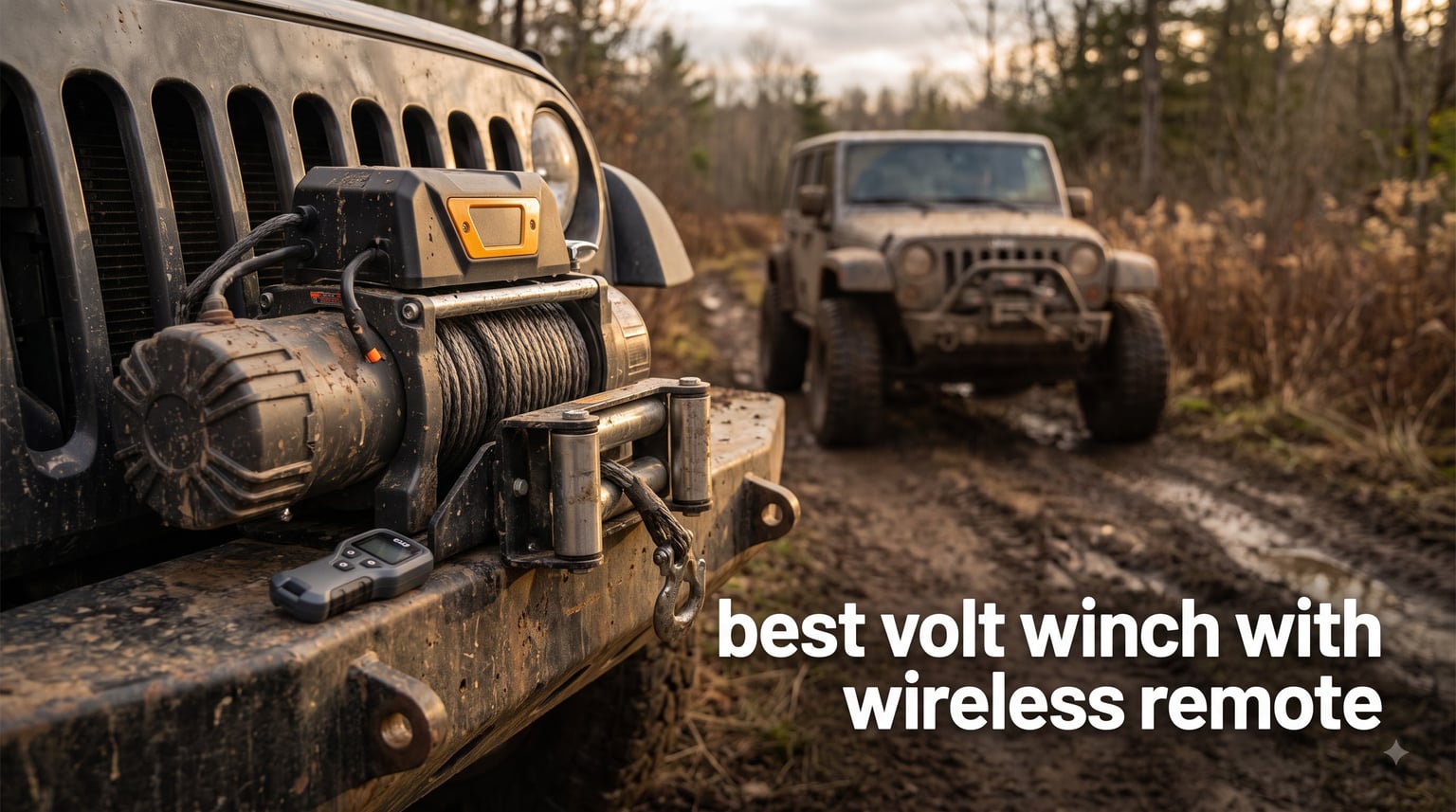 best 12 volt winch with wireless remote
