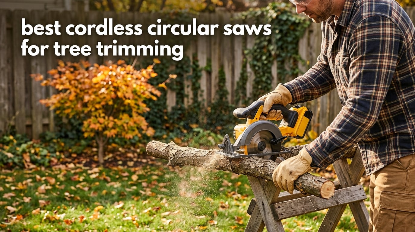 best cordless circular saws for tree trimming