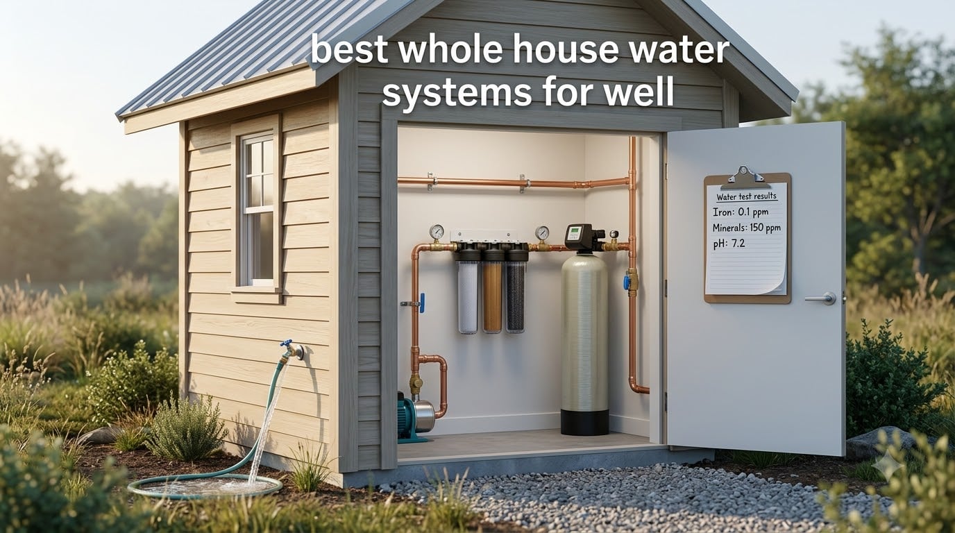 best whole house water systems for well
