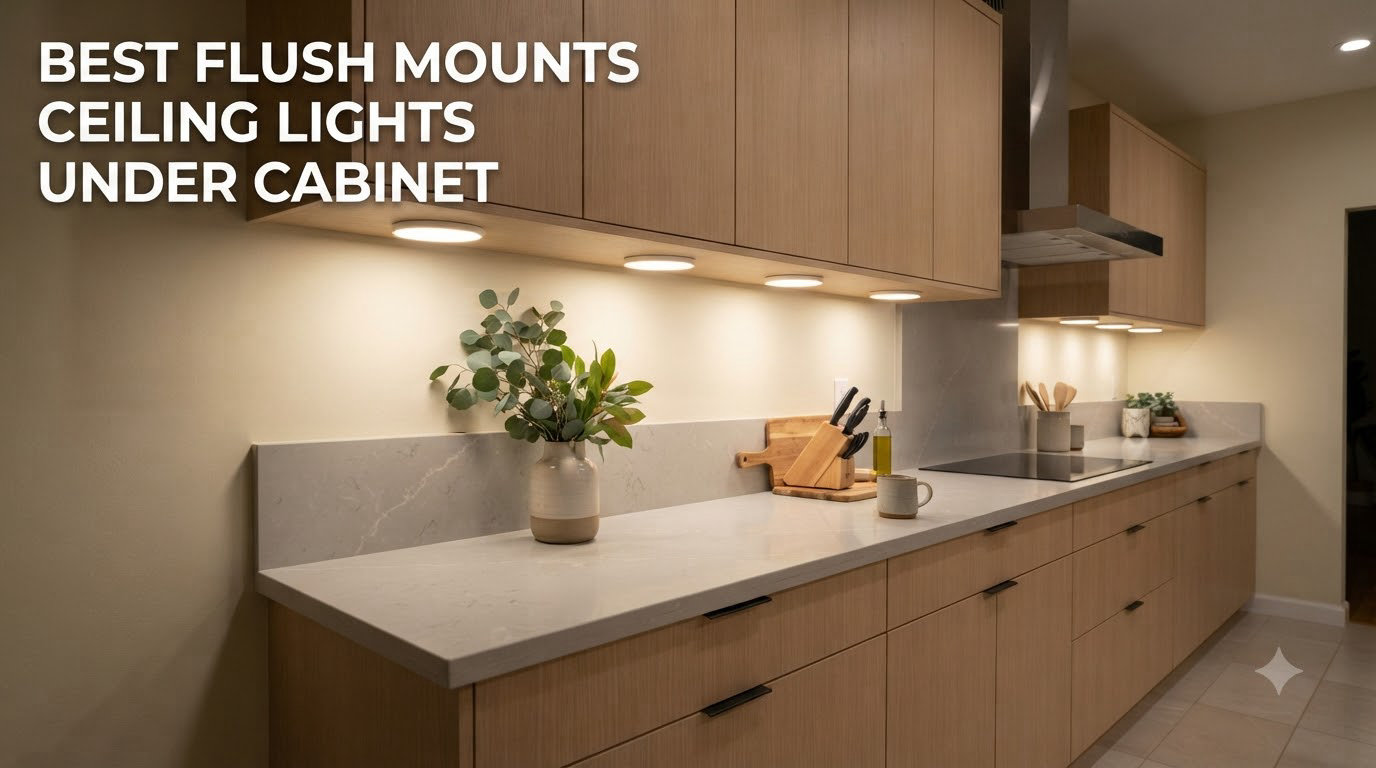 best flush mounts ceiling lights under cabinet