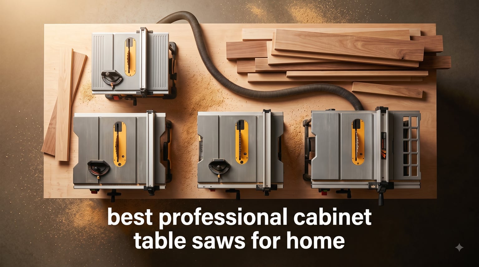 best professional cabinet table saws for home