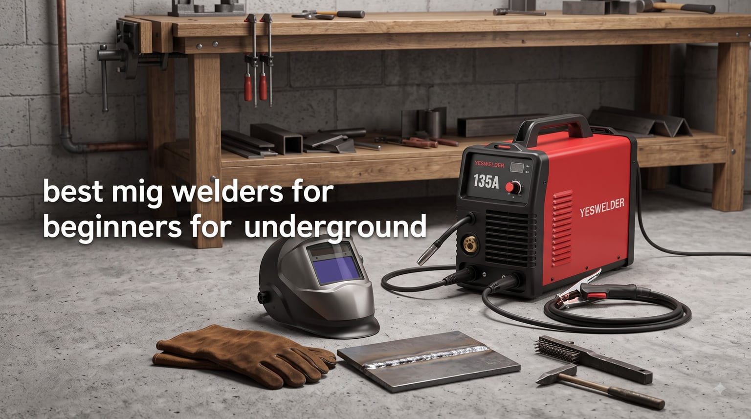 best mig welders for beginners for underground