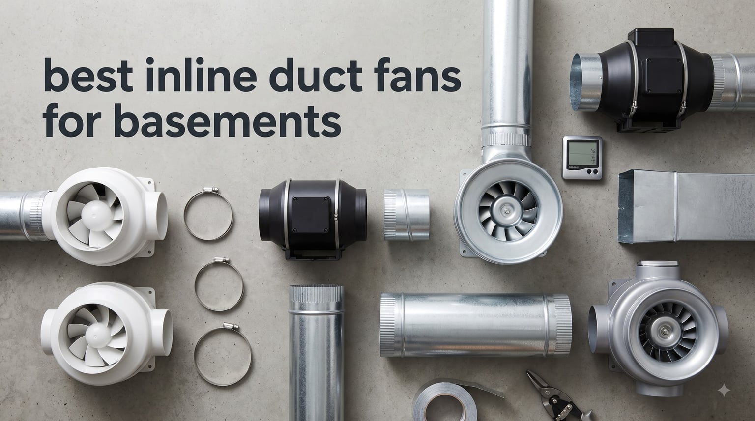 best inline duct fans for basements