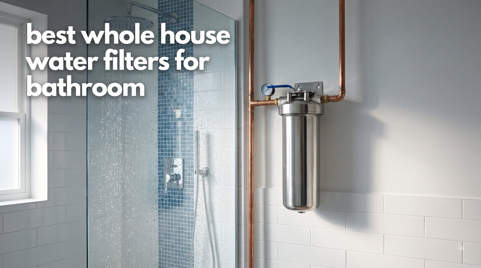 best whole house water filters for bathroom