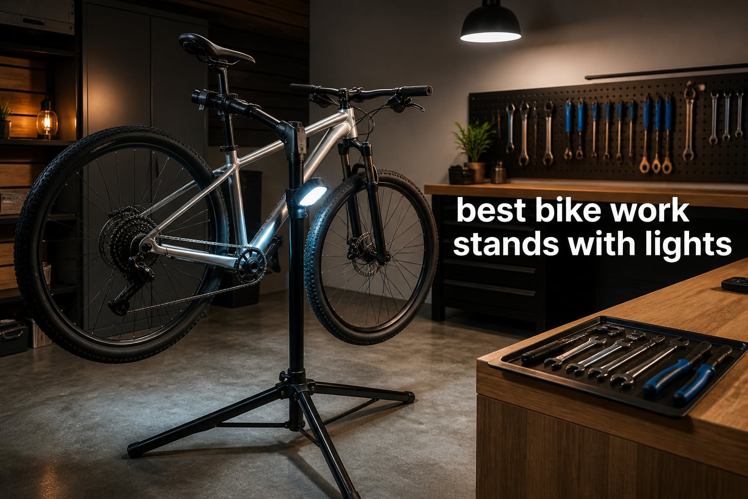 best bike work stands with lights