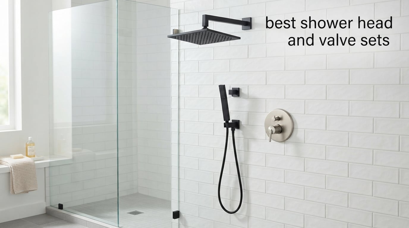 best shower head and valve sets