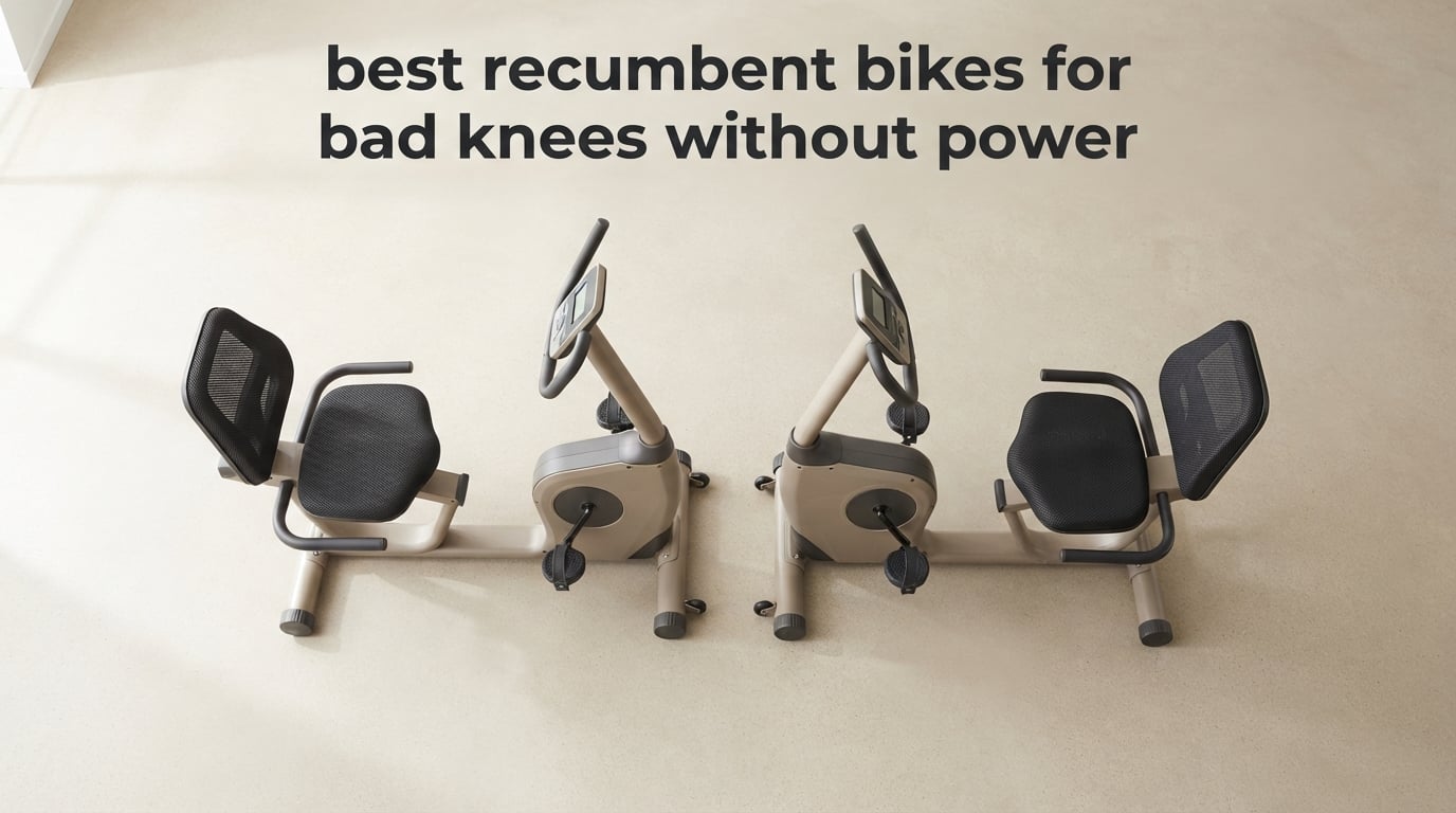 best recumbent bikes for bad knees without power