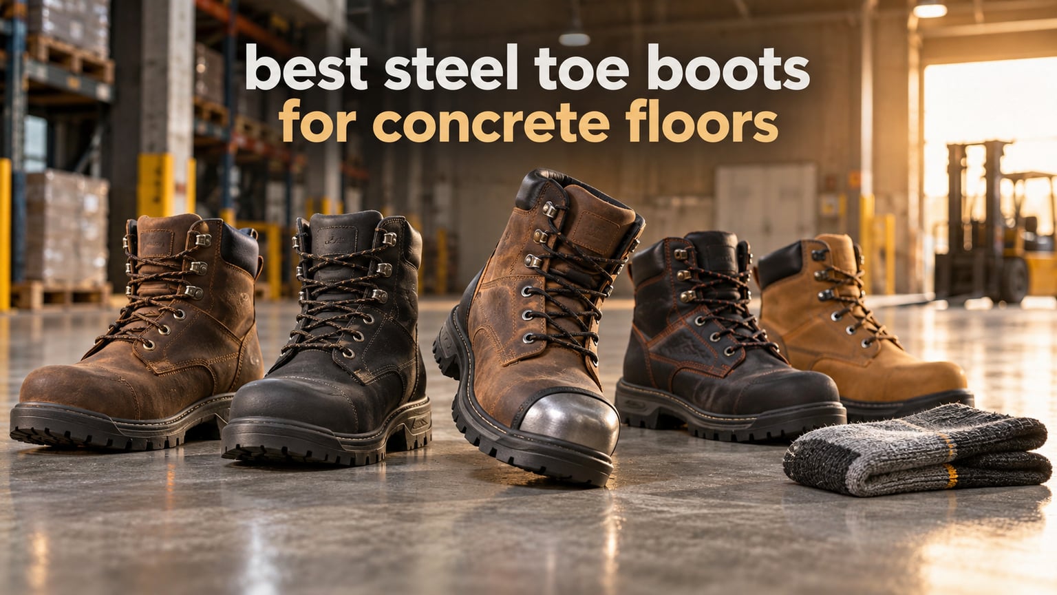 best steel toe boots for concrete floors