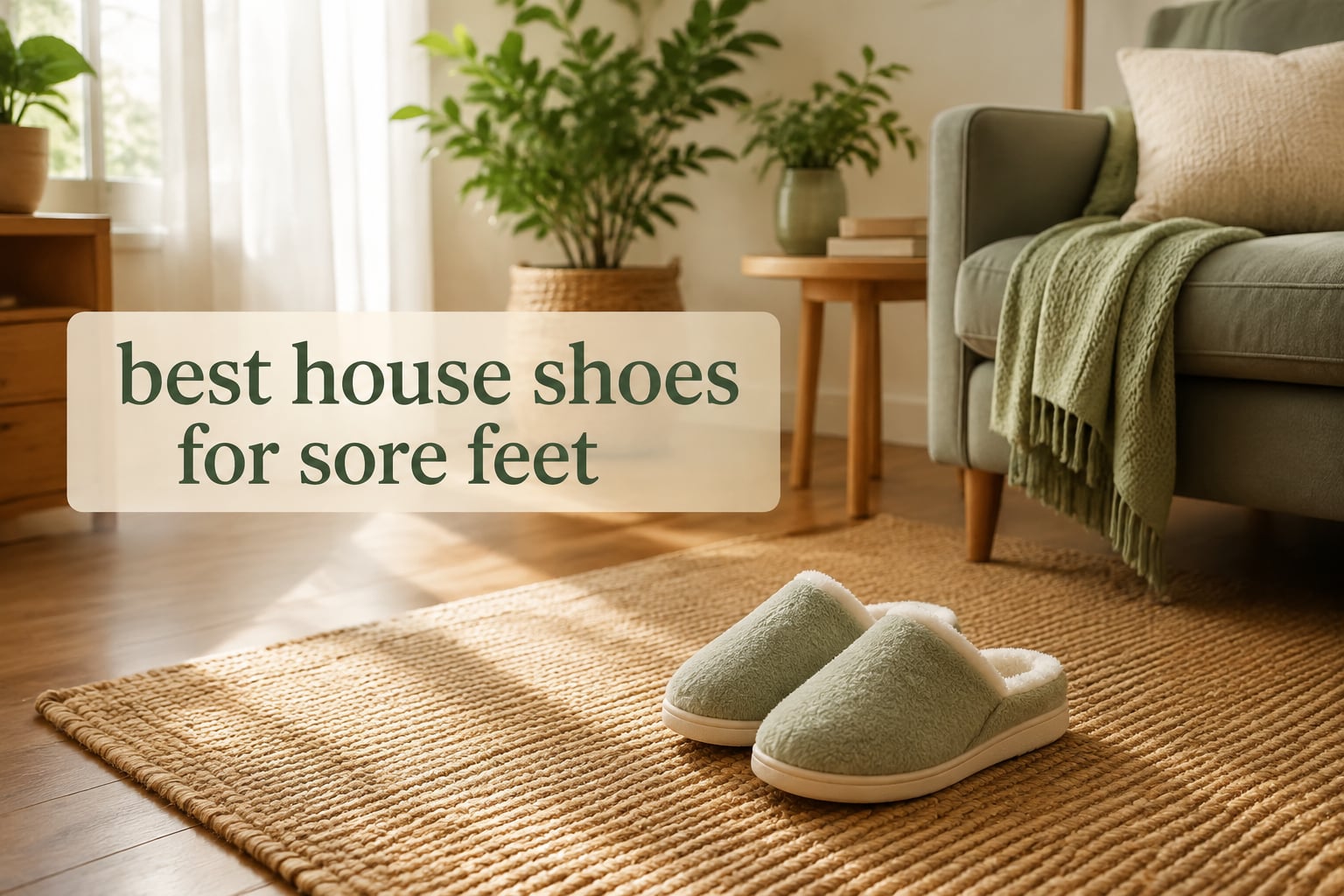 best house shoes for sore feet