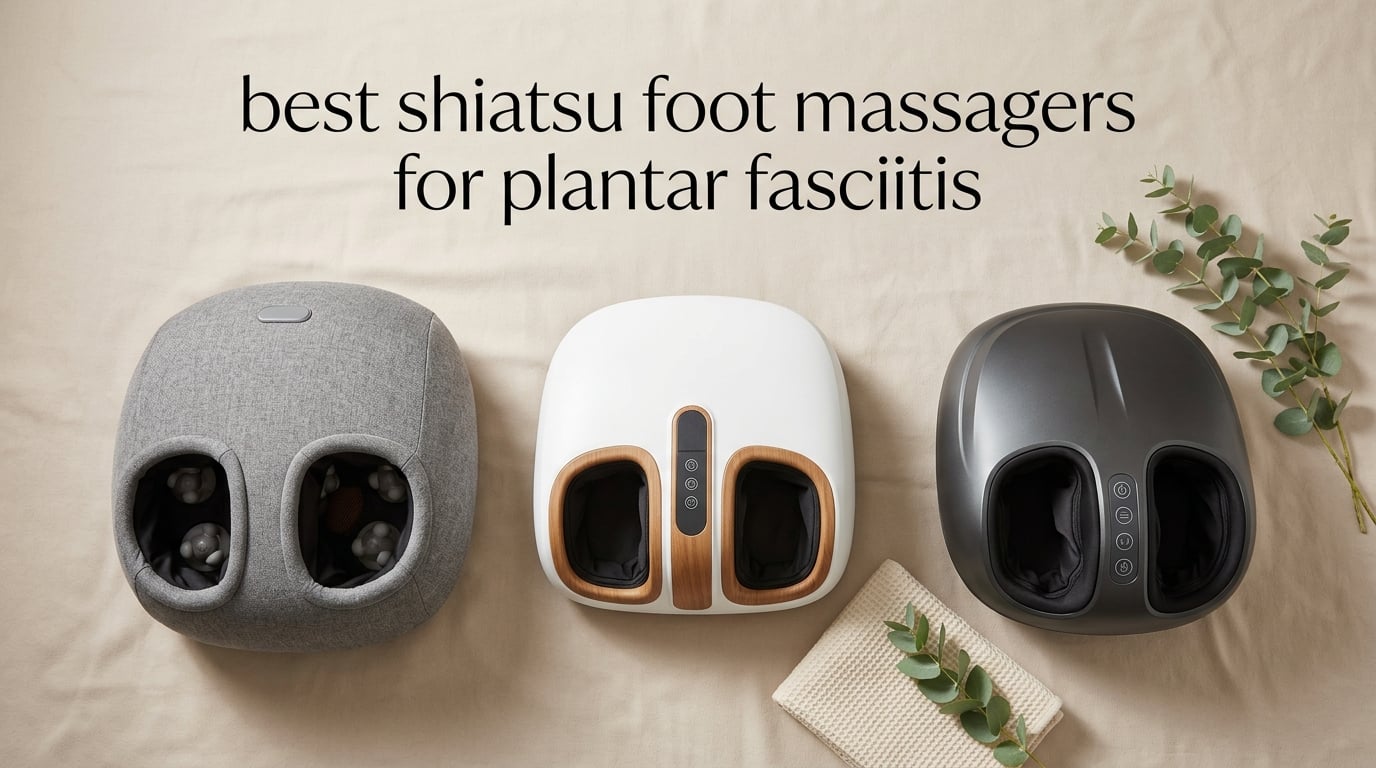 best shiatsu foot massagers for plantar fasciitis